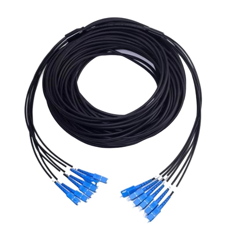 fiber optic patch cord armored